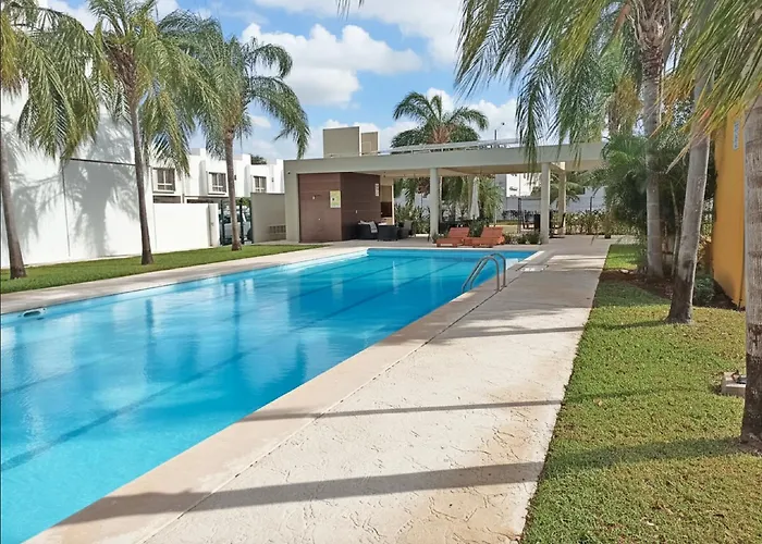 New Elegant With Pool, Garden & Comfort Apartment Playa del Carmen